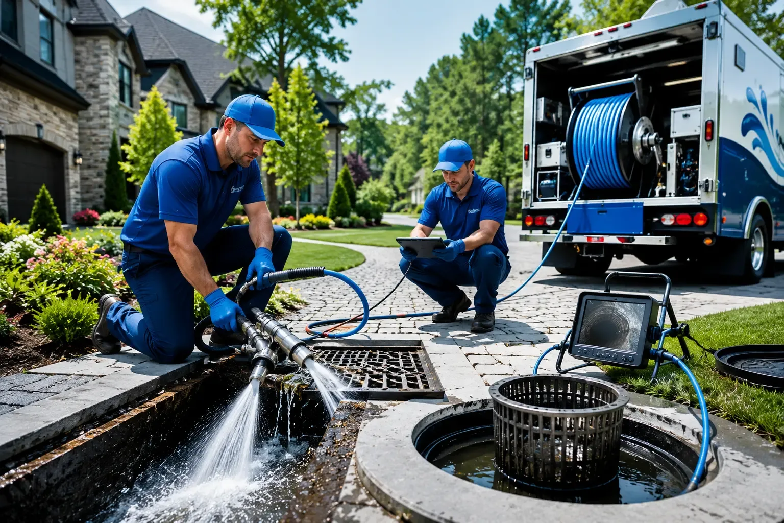 Local outdoor drain cleaning professionals in Peckville, PA