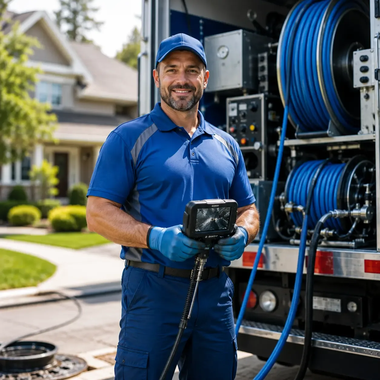 Local outdoor drain cleaning specialists in Peckville, PA